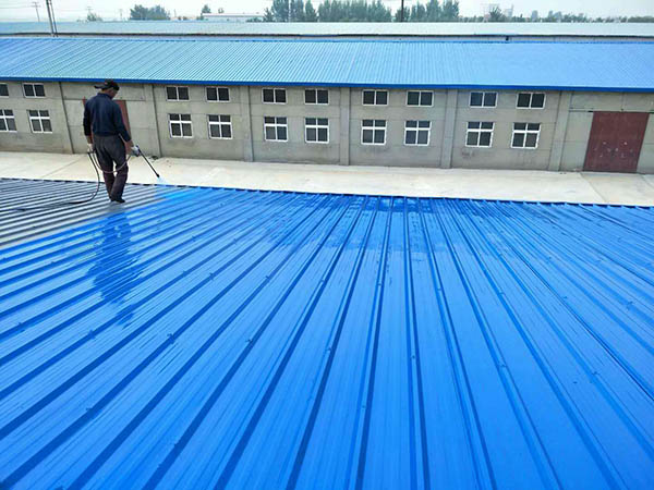 新干 彩钢瓦喷漆翻新工业厂房、仓库